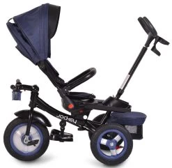 Cangaroo Jockey Trike Beige Stars Driewieler Met Duwstang En Zonnekap -Baby Verkoop cangaroo jockey trike driewieler met duwstang en zonnekap 37 1