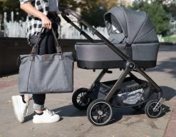 Cangaroo Macan Black 3-in-1 Combi Kinderwagen Incl. Autostoel 2826 -Baby Verkoop cangaroo macan 3 in 1 combi kinderwagen incl. autostoel 2819 3