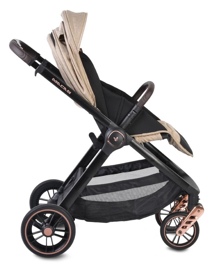 Cangaroo Macan Grey 3-in-1 Combi Kinderwagen Incl. Autostoel 2819 - Afbeelding 6