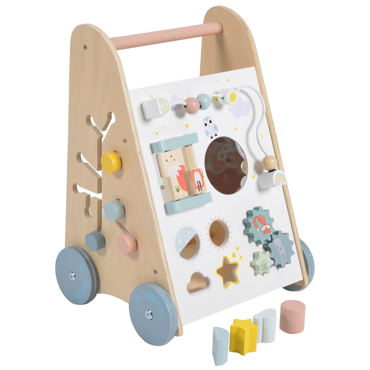 Cangaroo Multi Activity Walker Houten Loopwagen 109212 1 Cangaroo Multi Activity Walker Houten Loopwagen 109212