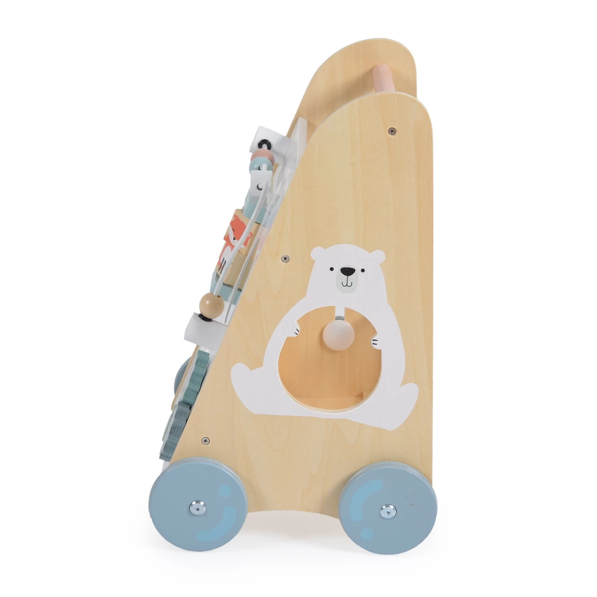 Cangaroo Multi Activity Walker Houten Loopwagen 109212 5 Cangaroo Multi Activity Walker Houten Loopwagen 109212 - Afbeelding 5