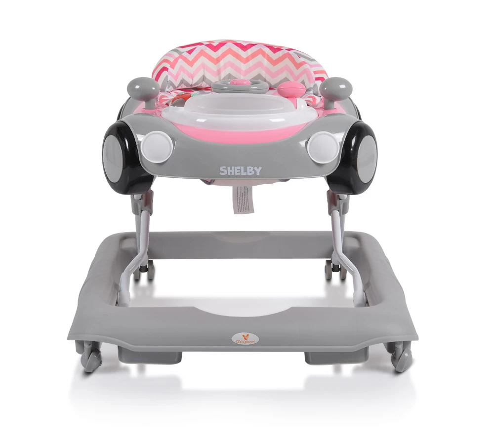 Cangaroo Shelby Roze Loopstoeltje 108888 2 Cangaroo Shelby Roze Loopstoeltje 108888 - Afbeelding 2