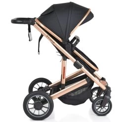 Cangaroo Thira Black 3-in-1 Combi Kinderwagen Incl. Autostoel -Baby Verkoop cangaroo thira black 3 in 1 combi kinderwagen 12