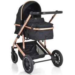 Cangaroo Thira Black 3-in-1 Combi Kinderwagen Incl. Autostoel -Baby Verkoop cangaroo thira black 3 in 1 combi kinderwagen 4