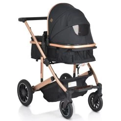 Cangaroo Thira Black 3-in-1 Combi Kinderwagen Incl. Autostoel -Baby Verkoop cangaroo thira black 3 in 1 combi kinderwagen 6