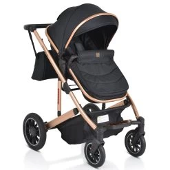 Cangaroo Thira Black 3-in-1 Combi Kinderwagen Incl. Autostoel -Baby Verkoop cangaroo thira black 3 in 1 combi kinderwagen 7