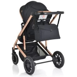 Cangaroo Thira Black 3-in-1 Combi Kinderwagen Incl. Autostoel -Baby Verkoop cangaroo thira black 3 in 1 combi kinderwagen 9