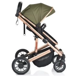 Cangaroo Thira Green 3-in-1 Combi Kinderwagen Incl. Autostoel -Baby Verkoop cangaroo thira green 3 in 1 combi kinderwagen 13