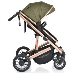 Cangaroo Thira Green 3-in-1 Combi Kinderwagen Incl. Autostoel -Baby Verkoop cangaroo thira green 3 in 1 combi kinderwagen 14