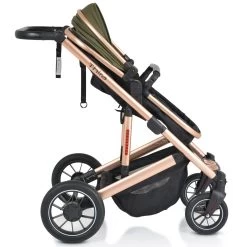 Cangaroo Thira Green 3-in-1 Combi Kinderwagen Incl. Autostoel -Baby Verkoop cangaroo thira green 3 in 1 combi kinderwagen 16