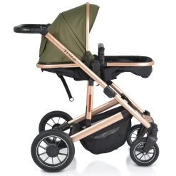 Cangaroo Thira Green 3-in-1 Combi Kinderwagen Incl. Autostoel -Baby Verkoop cangaroo thira green 3 in 1 combi kinderwagen 17