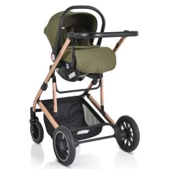 Cangaroo Thira Green 3-in-1 Combi Kinderwagen Incl. Autostoel -Baby Verkoop cangaroo thira green 3 in 1 combi kinderwagen 20
