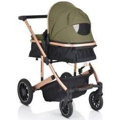 Cangaroo Thira Green 3-in-1 Combi Kinderwagen Incl. Autostoel -Baby Verkoop cangaroo thira green 3 in 1 combi kinderwagen 6