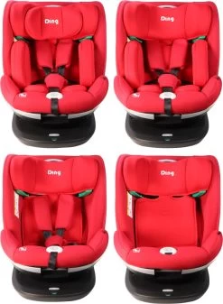 Ding Mace Red 360° I-Size Autostoel 0-36kg DI-111918 -Baby Verkoop di 111918 ding mace red 05