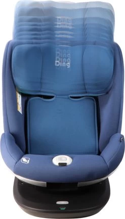 Ding Mace Blue 360° I-Size Autostoel 0-36kg DI-111919 -Baby Verkoop di 111919 ding mace blue 02