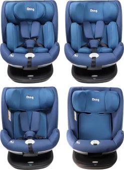 Ding Mace Blue 360° I-Size Autostoel 0-36kg DI-111919 -Baby Verkoop di 111919 ding mace blue 05