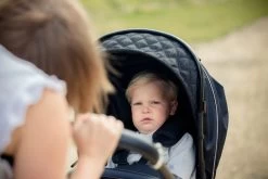 Ding Fenix Black/Black Kinderwagen DI-191701 -Baby Verkoop ding fenix black kinderwagen