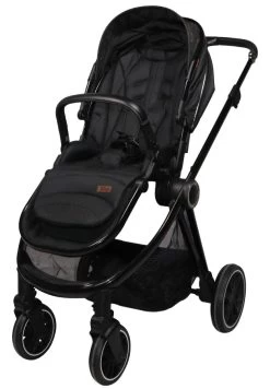 Ding Fenix Black/Black Kinderwagen DI-191701 -Baby Verkoop ding fenix black kinderwagen1