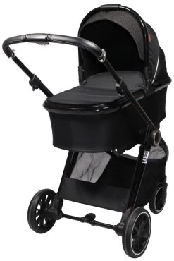 Ding Fenix Black/Black Kinderwagen DI-191701 -Baby Verkoop ding fenix black kinderwagen10