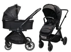 Ding Fenix Black/Black Kinderwagen DI-191701