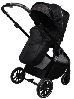 Ding Fenix Black/Black Kinderwagen DI-191701 -Baby Verkoop ding fenix black kinderwagen7