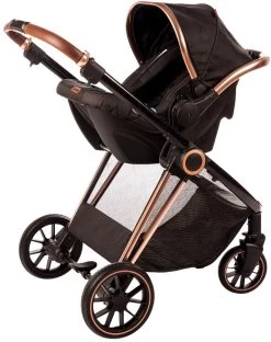 Ding Fenix Black/Rose Autostoel 0-13kg -Baby Verkoop ding fenix black rose kinderwagen incl. autostoel 2 1 1