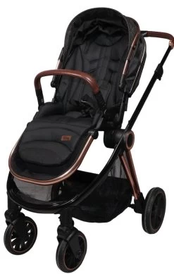 Ding Fenix Black/Rose Kinderwagen DI-191702 24 Ding Fenix Black/Rose Kinderwagen DI-191702 -Baby Verkoop ding fenix rose kinderwagen1