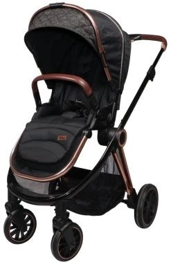 Ding Fenix Black/Rose Kinderwagen DI-191702 22 Ding Fenix Black/Rose Kinderwagen DI-191702 -Baby Verkoop ding fenix rose kinderwagen2