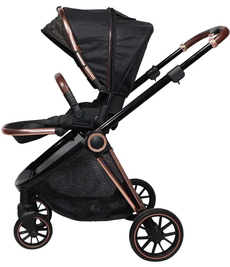 Ding Fenix Black/Rose Kinderwagen DI-191702 9 Ding Fenix Black/Rose Kinderwagen DI-191702 - Afbeelding 9