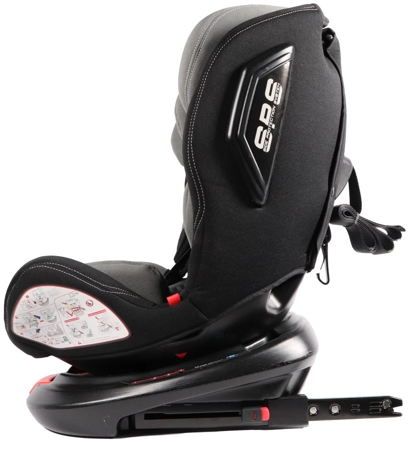 Ding Zeno 360° SPS Grijs Autostoel 0-36kg CS008 9 Ding Zeno 360° SPS Grijs Autostoel 0-36kg CS008 - Afbeelding 9