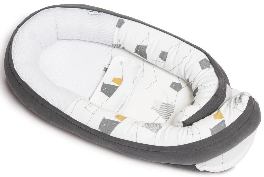 Doomoo Cocoon Bear Grey Babynest CO 03 4 Doomoo Cocoon Bear Grey Babynest CO 03 - Afbeelding 4