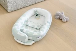 Doomoo Cocoon Leaves Aqua Green Babynest CO 08 -Baby Verkoop doomoo cocoon leaves aqua green babynest co 08 2