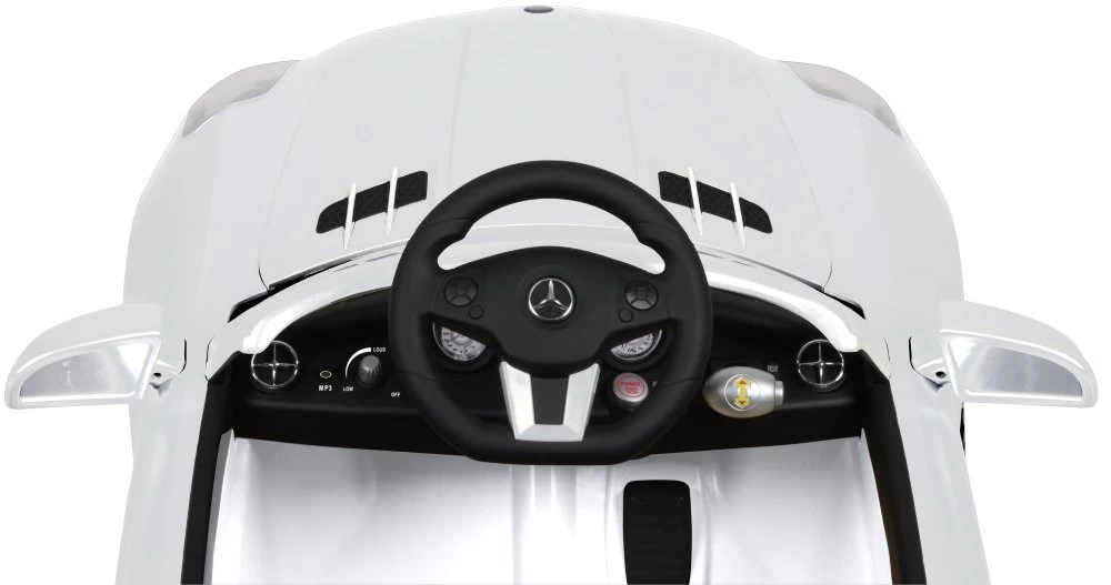 Eco Toys Mercedes SLS Wit Elektrische Kinderauto CLB-681r 5 Eco Toys Mercedes SLS Wit Elektrische Kinderauto CLB-681r - Afbeelding 5