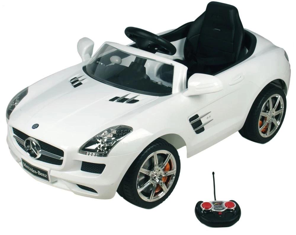 Eco Toys Mercedes SLS Wit Elektrische Kinderauto CLB-681r 2 Eco Toys Mercedes SLS Wit Elektrische Kinderauto CLB-681r - Afbeelding 2