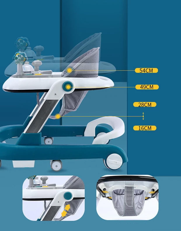 Eco Toys Rood 2-in-1 Loopstoel HC546172 3 Eco Toys Rood 2-in-1 Loopstoel HC546172 - Afbeelding 3