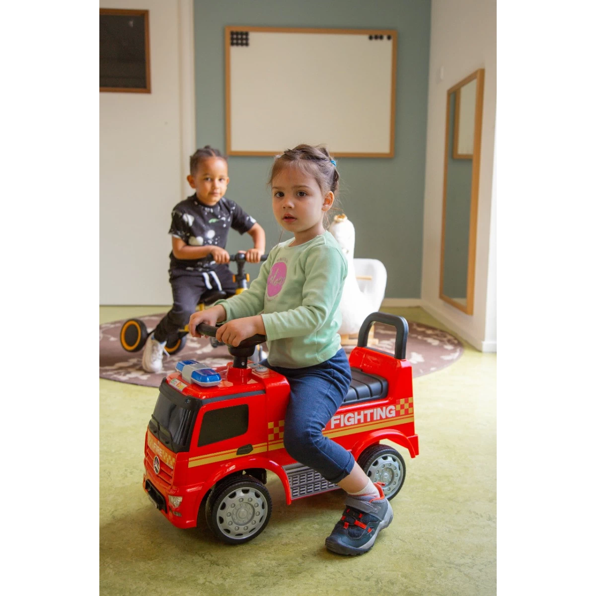Eco Toys Brandweerwagen Loopauto 657-F 9 Eco Toys Brandweerwagen Loopauto 657-F - Afbeelding 9