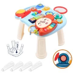 Eco Toys Study Desk Walker Blue Loopwagen HC505277 -Baby Verkoop eco toys study desk walker blue loopwagen hc505277 2