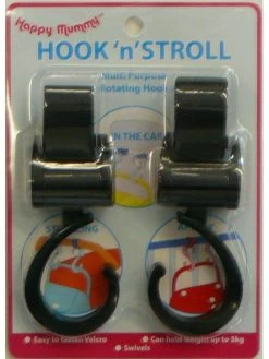 Hook 'n Stroll Tassenhaak 2 Stuks -Baby Verkoop hook and stroll tassenhaak 4