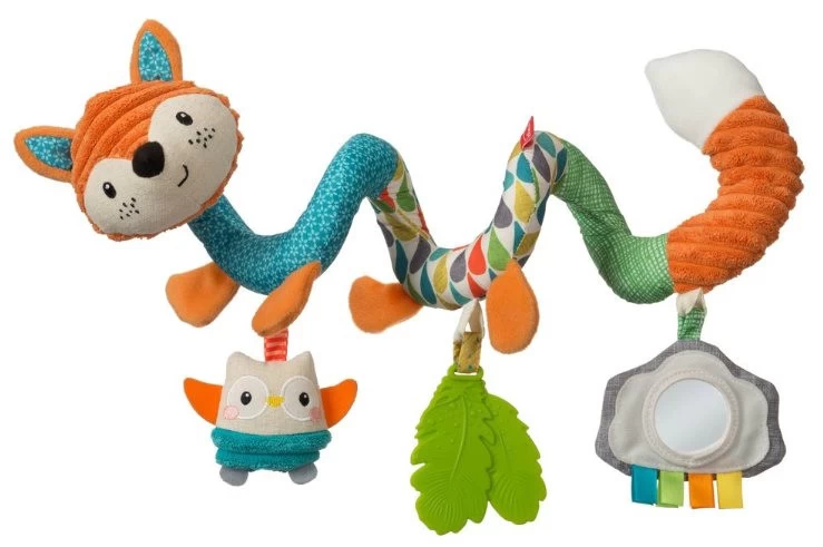 Infantino Go Gaga Fox Autostoelspiraal BK-216282 1 Infantino Go Gaga Fox Autostoelspiraal BK-216282