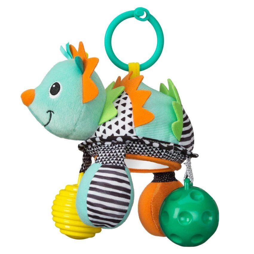 Infantino Mirror Egel Buggyspeeltje BK-216323 1 Infantino Mirror Egel Buggyspeeltje BK-216323