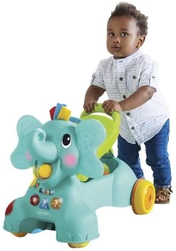 Infantino Sensory Ollie 3-in-1 Olifant Loopwagen BK-217023 16 Infantino Sensory Ollie 3-in-1 Olifant Loopwagen BK-217023 -Baby Verkoop infantino ollie olifant 3 in 1 loopwagen 8