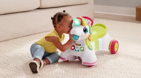 Infantino Sensory Smilin' Shimmer 3-in-1 Eenhoorn Loopwagen BK-227018 10 Infantino Sensory Smilin' Shimmer 3-in-1 Eenhoorn Loopwagen BK-227018 - Afbeelding 10