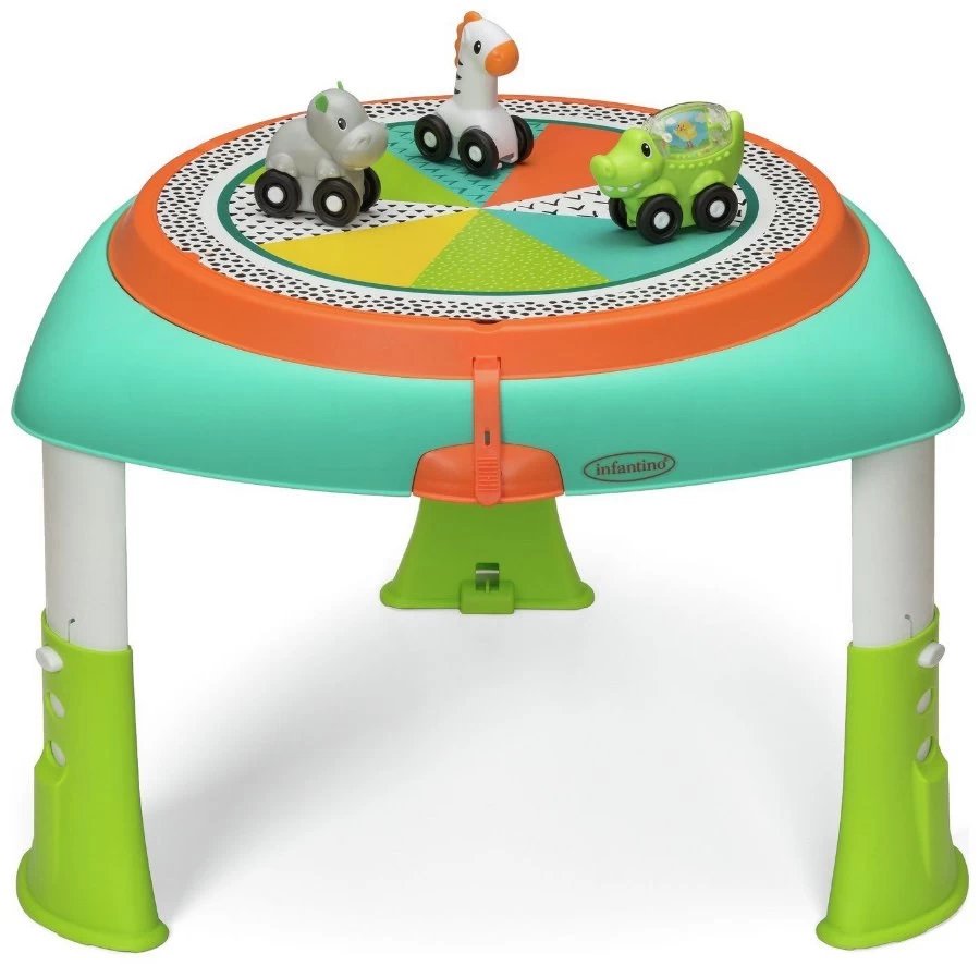 Infantino Sit, Spin & Stand Stoeltje En Speeltafel BK-203002 2 Infantino Sit, Spin & Stand Stoeltje En Speeltafel BK-203002 - Afbeelding 2