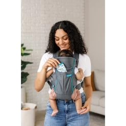 Infantino Swift Classic Grey Draagzak BK-300105 -Baby Verkoop infantino swift classic grey draagzak bk 300105 2