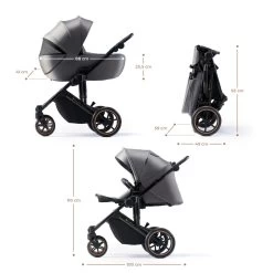 Kinderkraft Prime 2 Shadow Grey 3-in-1 Kinderwagen Incl. Autostoel KSPRIM02GRY3000 -Baby Verkoop kinderkraft prime 2 shadow grey 3 in 1 kinderwagen incl. autostoel ksprim02gry3000 9