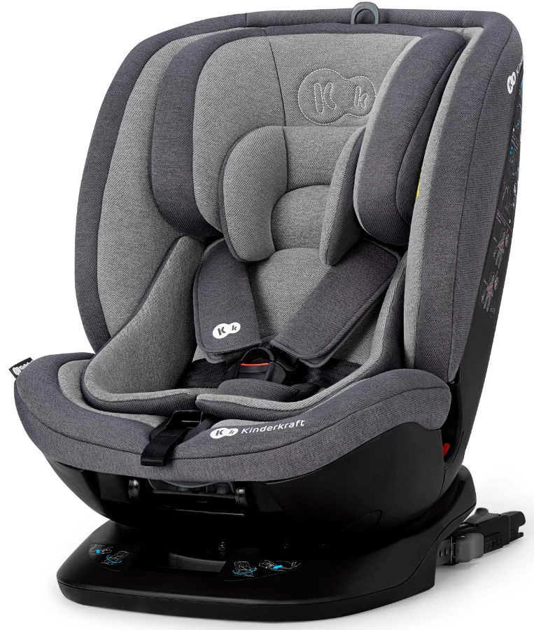Kinderkraft Xpedition Grey 360º 0-36 Kg Isofix Autostoel KCXPED00GRY0000 1 Kinderkraft Xpedition Grey 360º 0-36 Kg Isofix Autostoel KCXPED00GRY0000