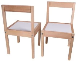 Kukka Wooden Set Tafel Met Stoeltjes KWS100 -Baby Verkoop kukka houten tafel met stoeltjes wks100 5 1