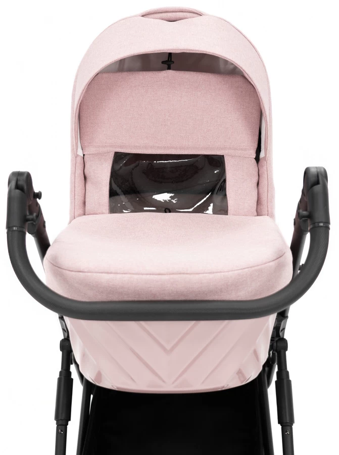 Kunert Ivento Black Smoky Pink 2-in-1 Kinderwagen IVE-11-BLACK 8 Kunert Ivento Black Smoky Pink 2-in-1 Kinderwagen IVE-11-BLACK - Afbeelding 8