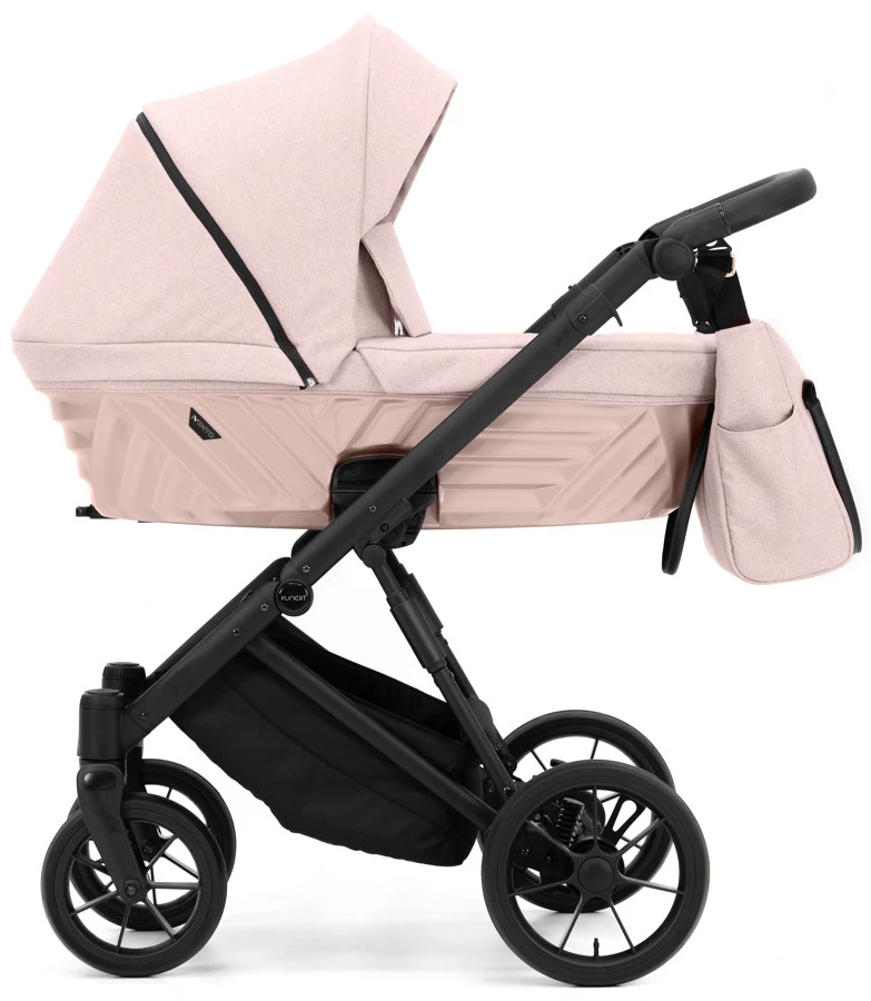 Kunert Ivento Black Smoky Pink 2-in-1 Kinderwagen IVE-11-BLACK 2 Kunert Ivento Black Smoky Pink 2-in-1 Kinderwagen IVE-11-BLACK - Afbeelding 2