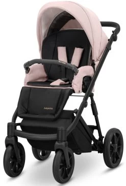 Kunert Ivento Black Smoky Pink 2-in-1 Kinderwagen IVE-11-BLACK 19 Kunert Ivento Black Smoky Pink 2-in-1 Kinderwagen IVE-11-BLACK -Baby Verkoop kunert ivento black smoky pink 2 in 1 kinderwagen ive 11 black 15